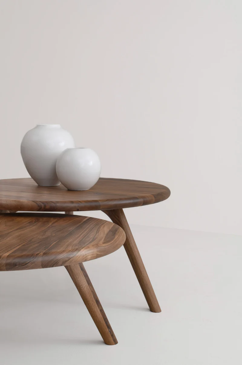 ARLEN Tables basses rondes gigognes