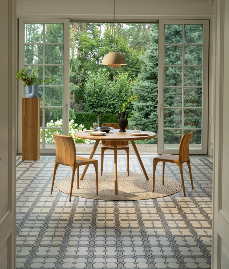 ARLEN Table à manger ronde