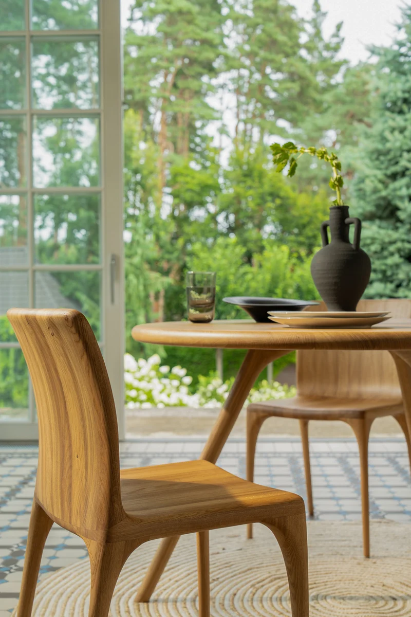 ARLEN Table à manger ronde