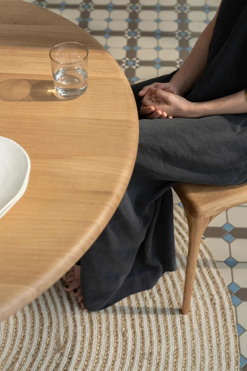 ARLEN Table à manger ronde