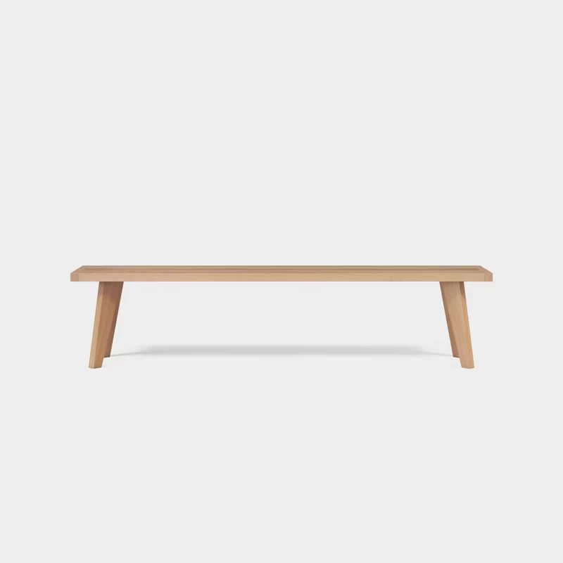 AMBER Outdoor Oak Bench