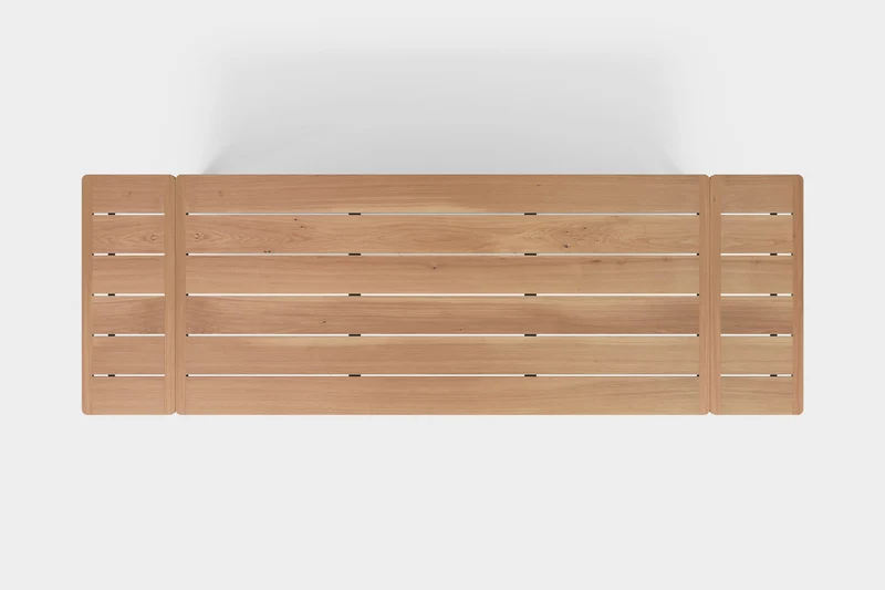 FRANKIE Outdoor Oak Extendable Dining Table