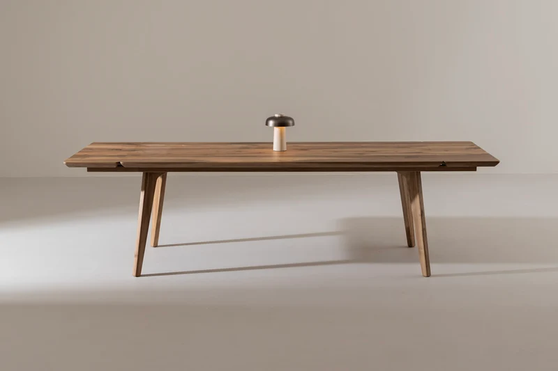 AMBER Walnut Extendable Dining Table