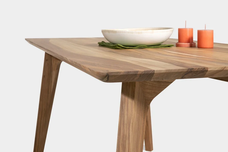 AMBER Walnut Extendable Dining Table