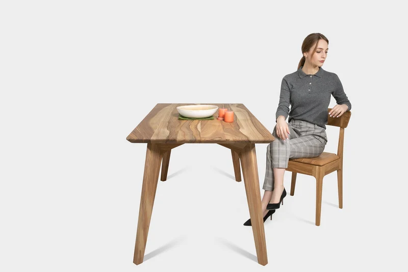 AMBER Walnut Extendable Dining Table