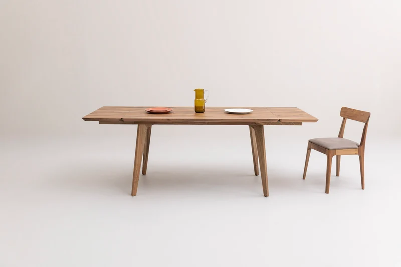 AMBER Walnut Extendable Dining Table