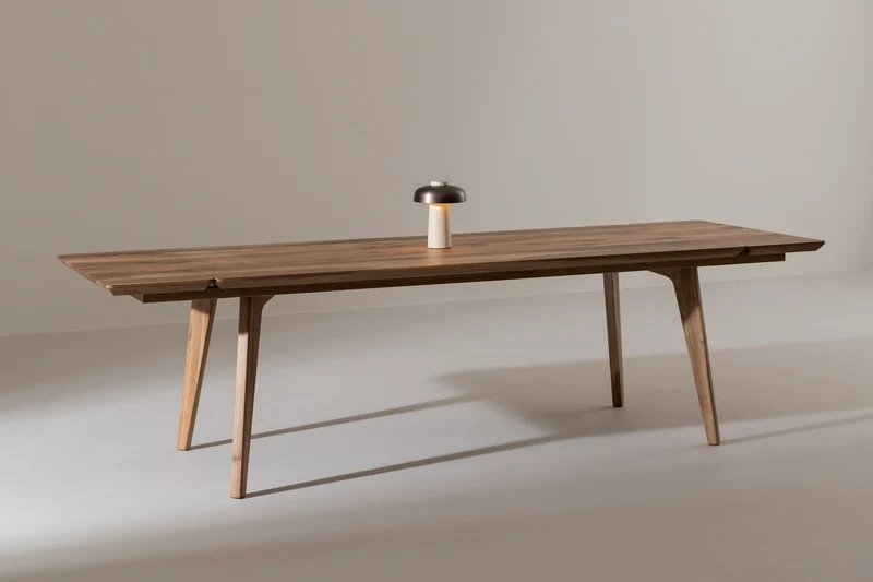 AMBER Walnut Extendable Dining Table