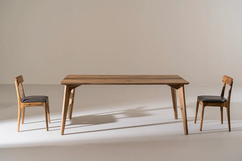 AMBER Walnut Dining Table