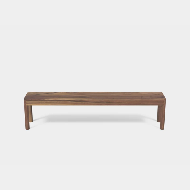 CAROLINA S Walnut Bench