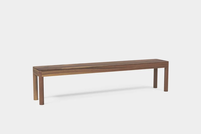 CAROLINA S Walnut Bench
