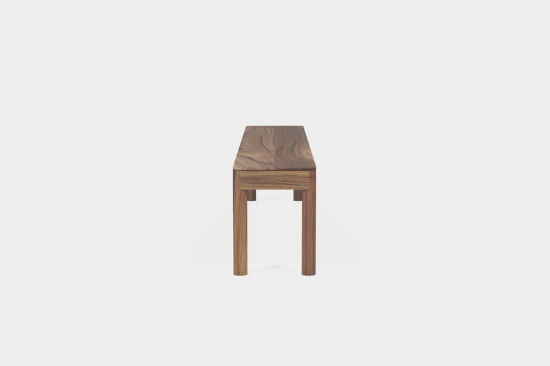 CAROLINA S Walnut Bench