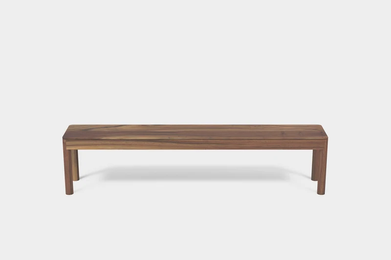 CAROLINA S Walnut Bench