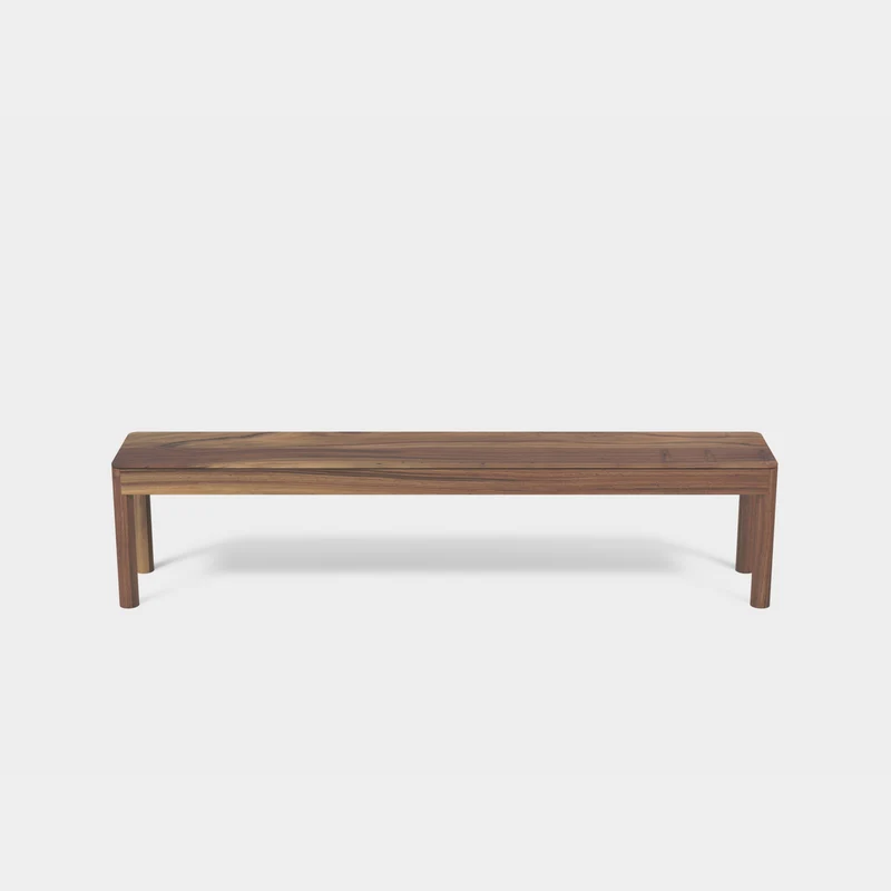 CAROLINA S Walnut Bench