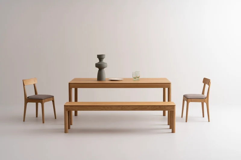 CAROLINA S Oak Bench