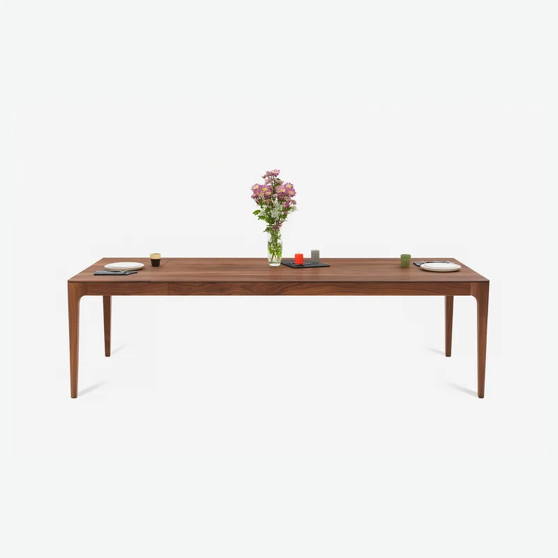CAROLINA Walnut Extendable Dining Table