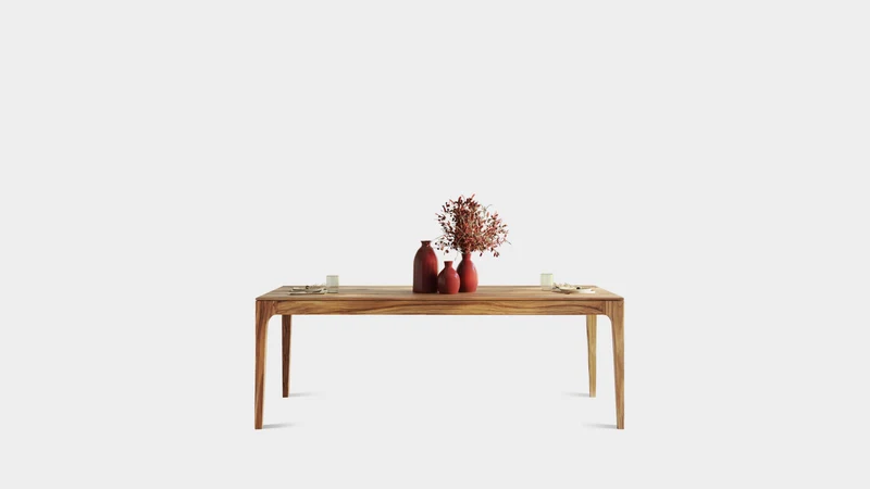 CAROLINA Walnut Extendable Dining Table