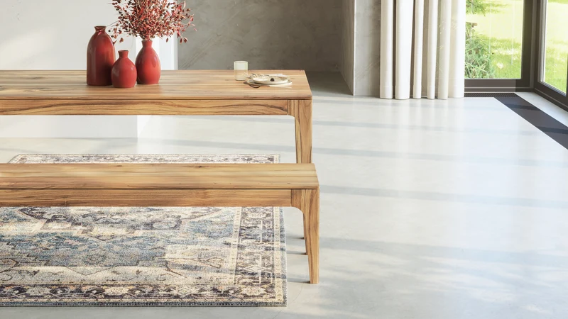 CAROLINA Walnut Extendable Dining Table