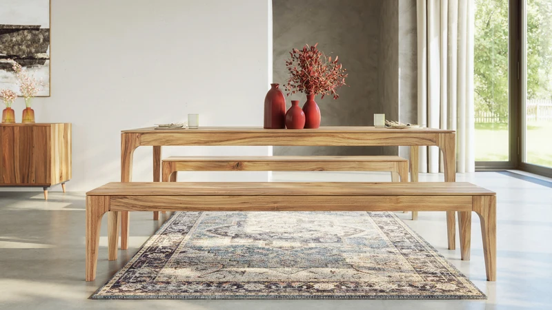CAROLINA Walnut Extendable Dining Table
