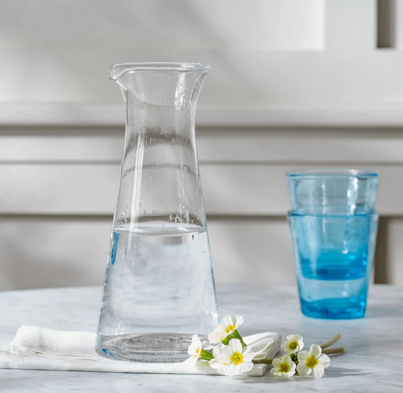 Ella Glass Jug, Clear