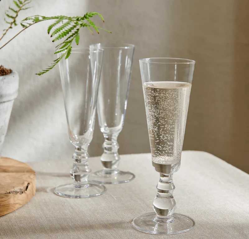 Greenwich Champagne Flutes - Set of 6