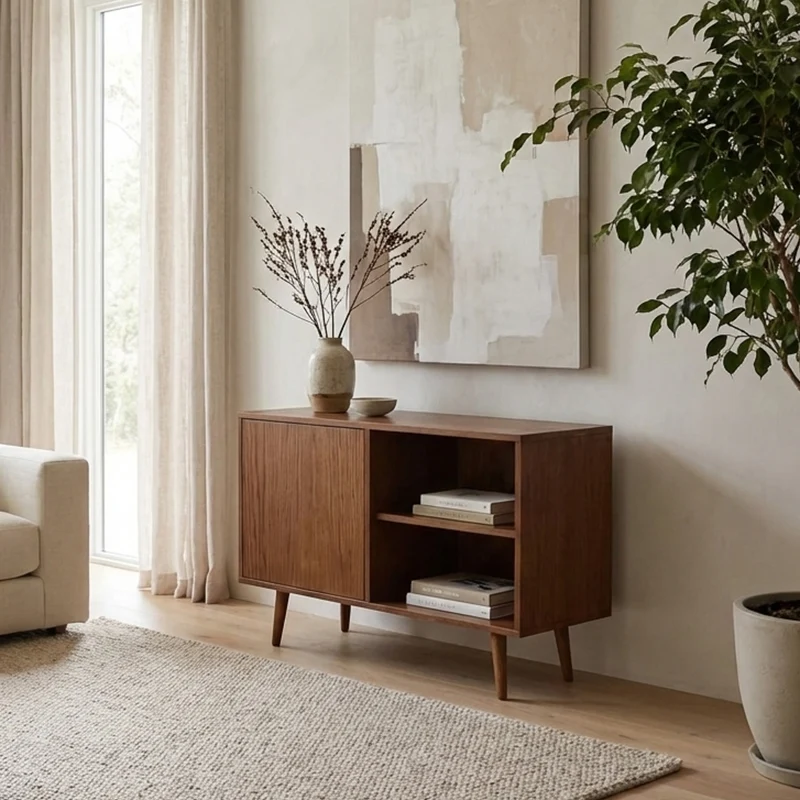 Meuble TV MINI BROWN HIGH