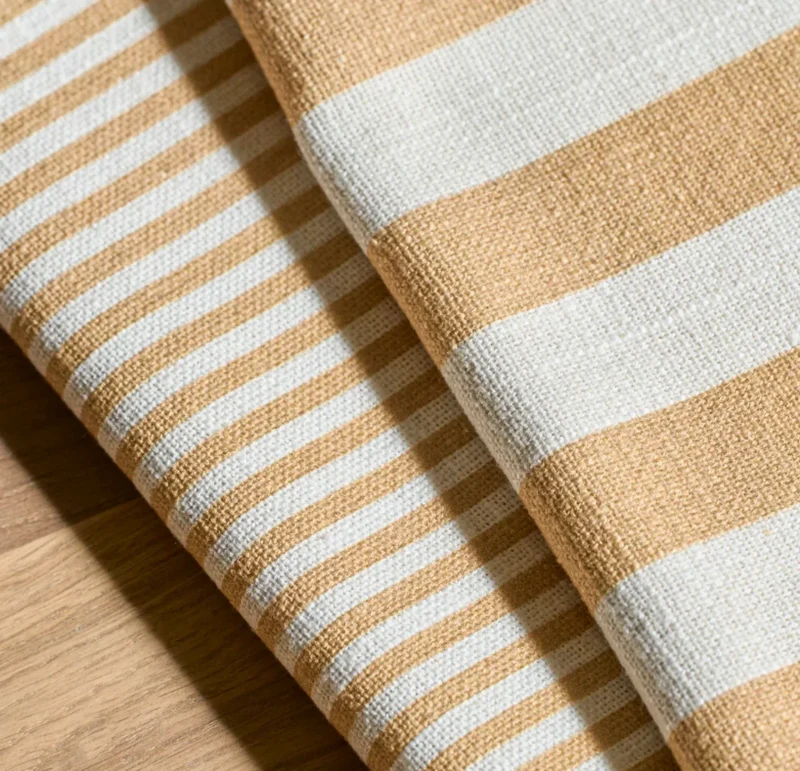 Aster Striped Tea Towels, Set of 2