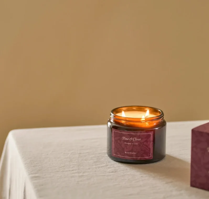 Pine & Clove 3 Wick Candle