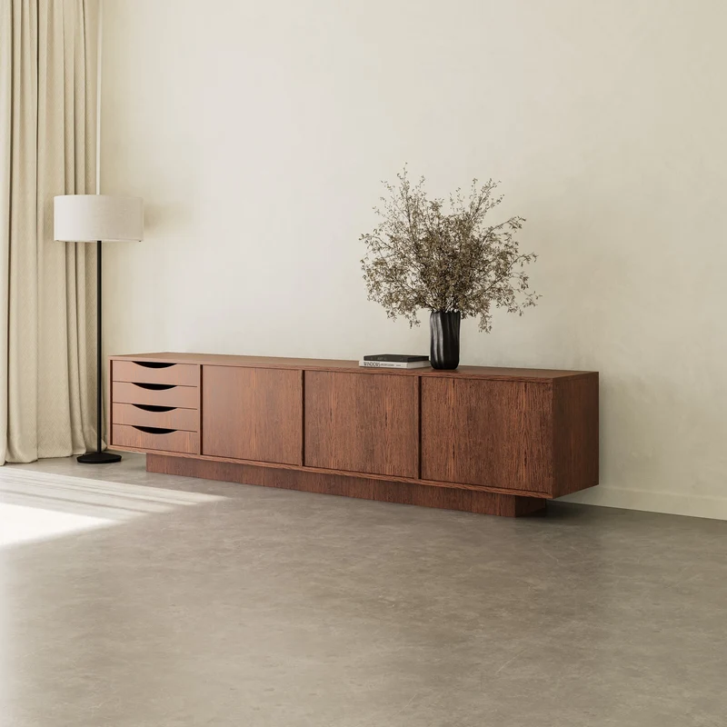 Buffet LONG BROWN