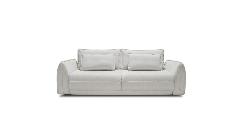 Canapé droit convertible avec rangement MOJITAS 3FBA - 253 x 120cm