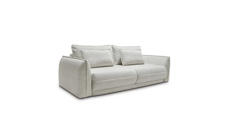 Canapé droit convertible avec rangement MOJITAS 3FBA - 253 x 120cm