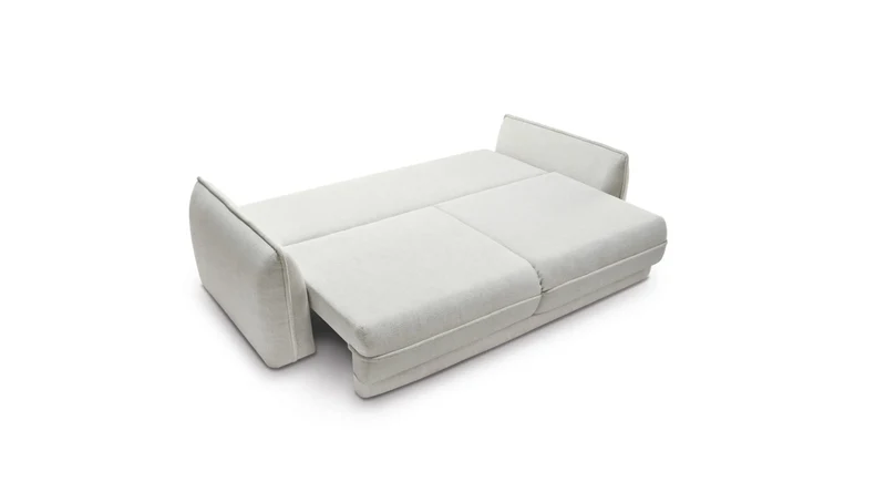 Canapé droit convertible avec rangement MOJITAS 3FBA - 253 x 120cm