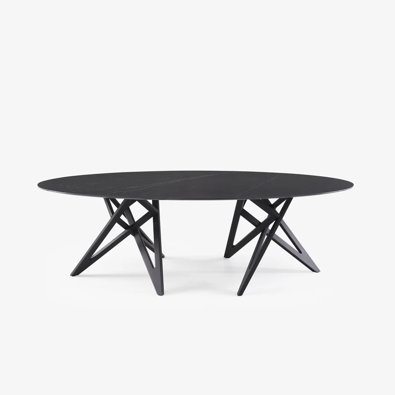 ENNÉA - Table repas ovale