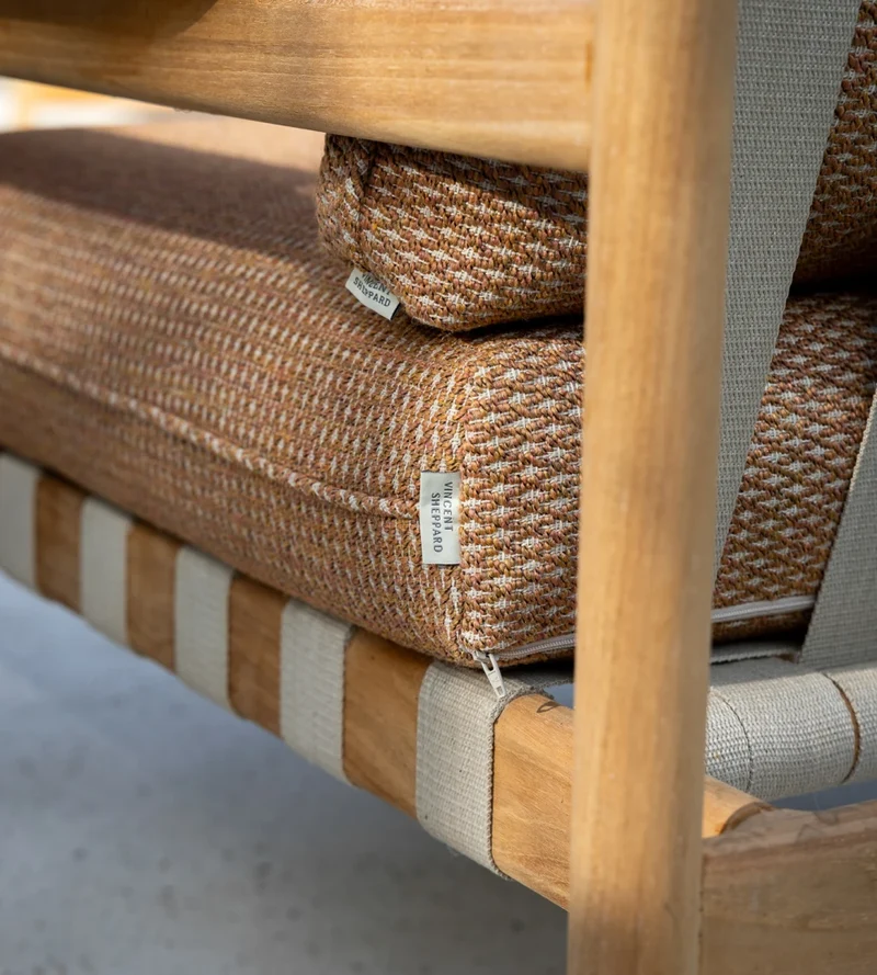 ODA - Fauteuil Lounge / tissu Sienna