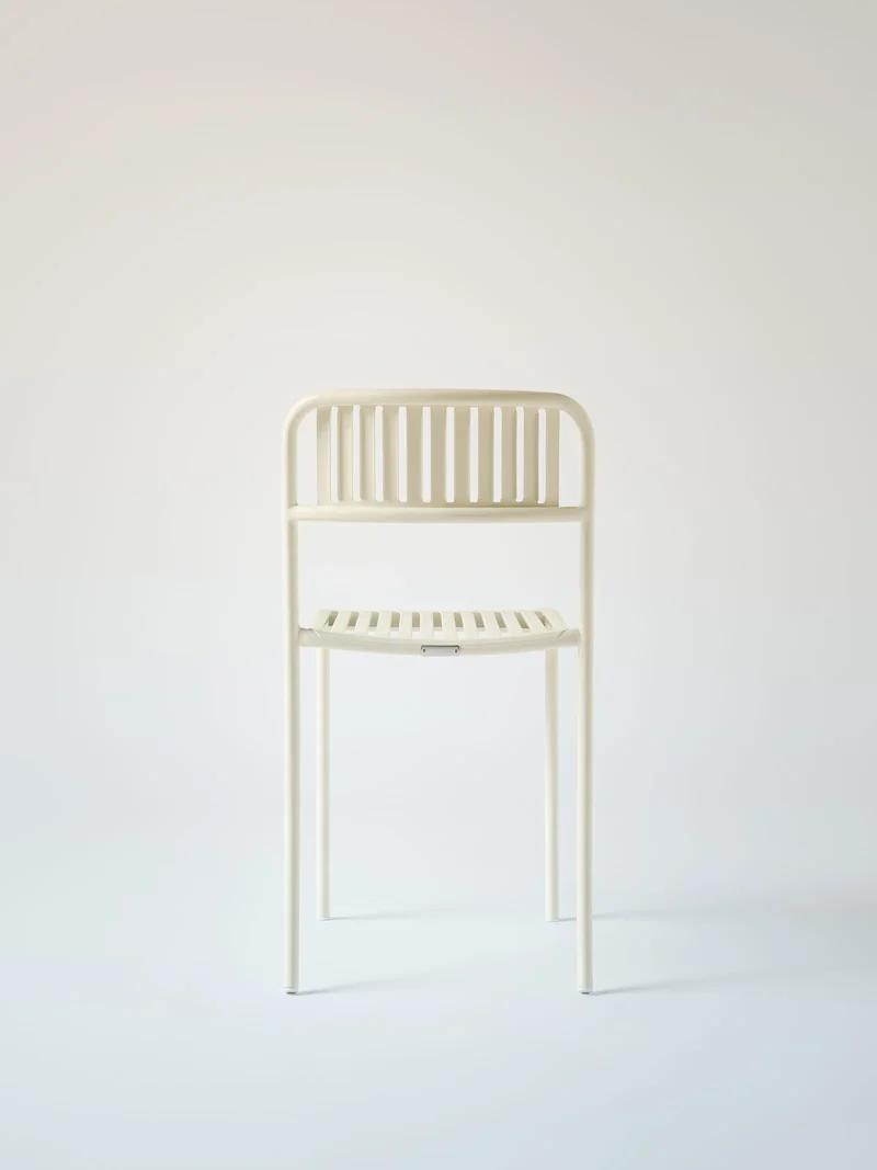 PATIO - Chaise exterieur lames