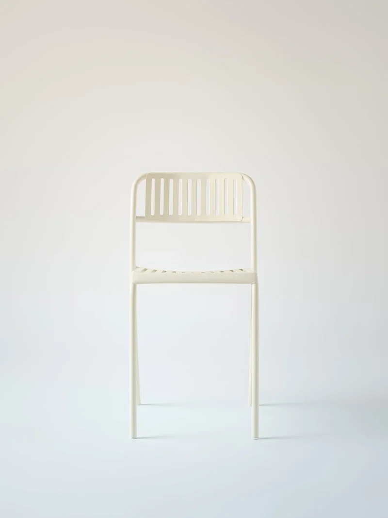 PATIO - Chaise exterieur lames