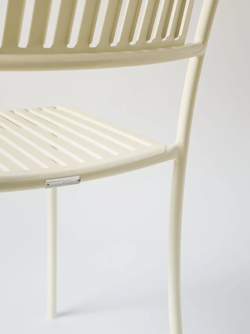 PATIO - Chaise exterieur lames
