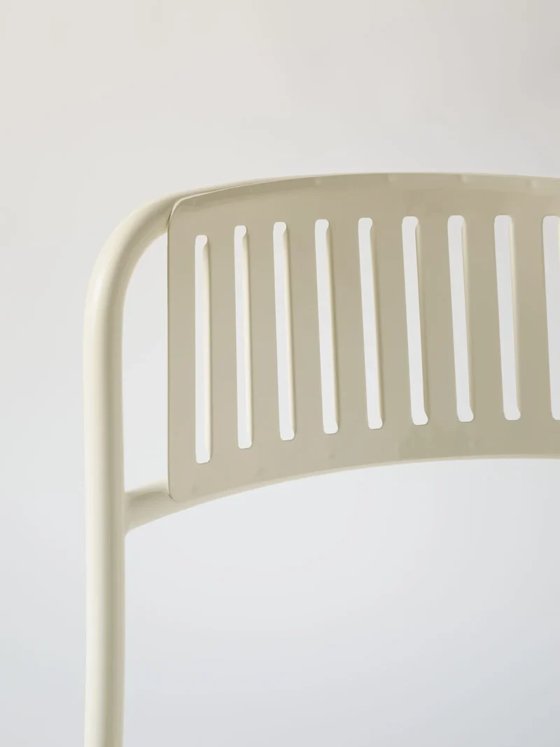 PATIO - Chaise exterieur lames