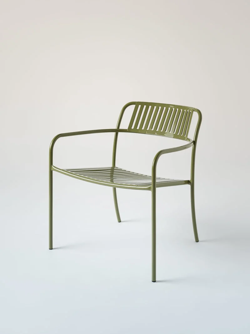PATIO - Fauteuil lounge lames