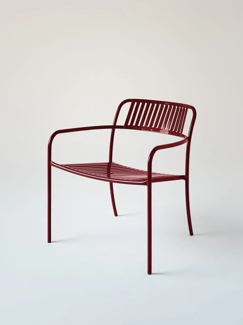 PATIO - Fauteuil lounge lames