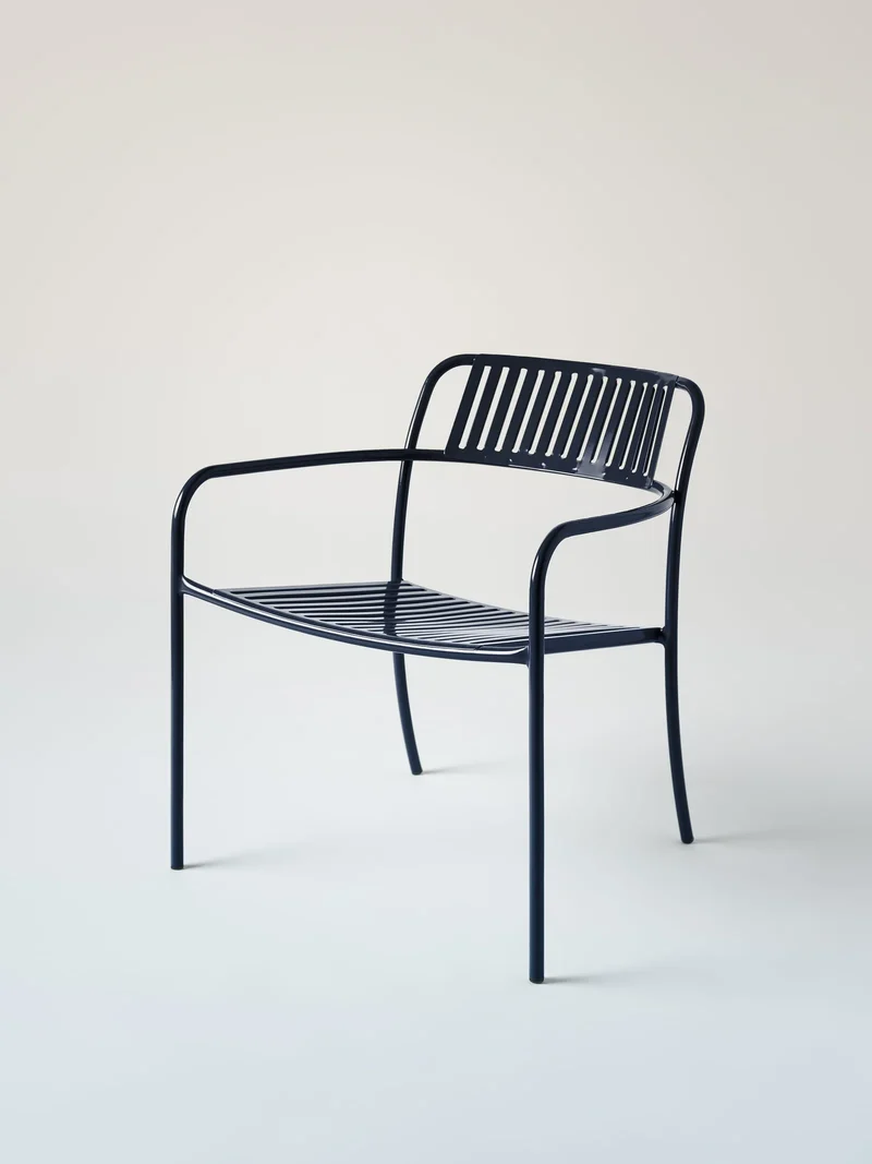 PATIO - Fauteuil lounge lames