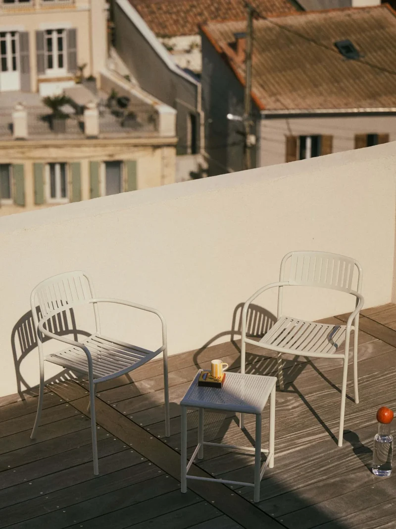 PATIO - Fauteuil repas lames