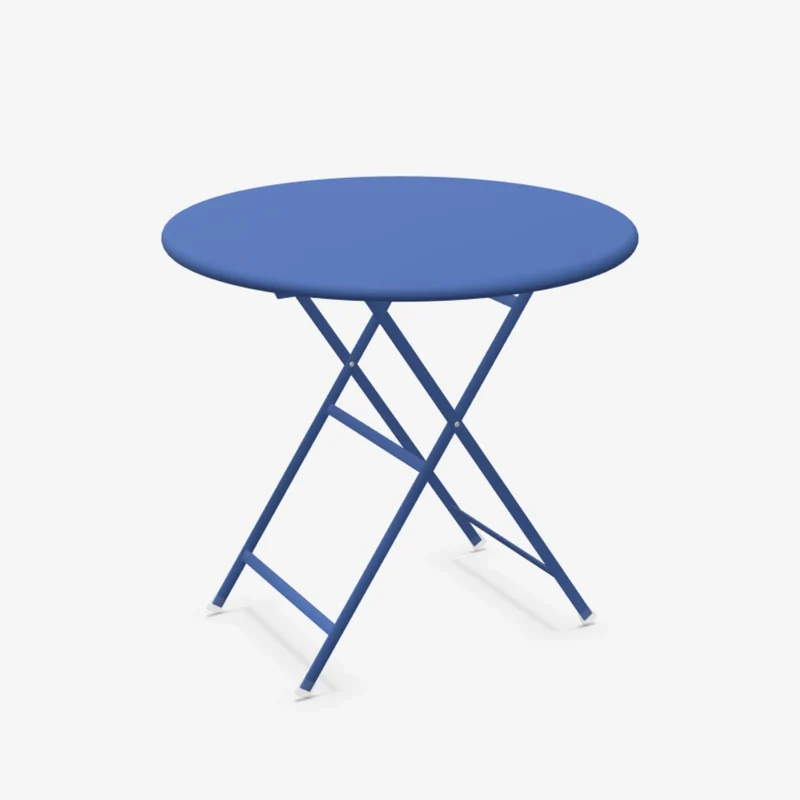 ARC EN CIEL - Table ronde pliante Ø80m