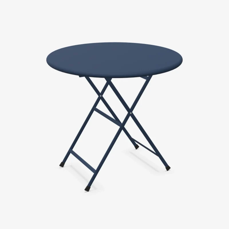 ARC EN CIEL - Table ronde pliante Ø80m