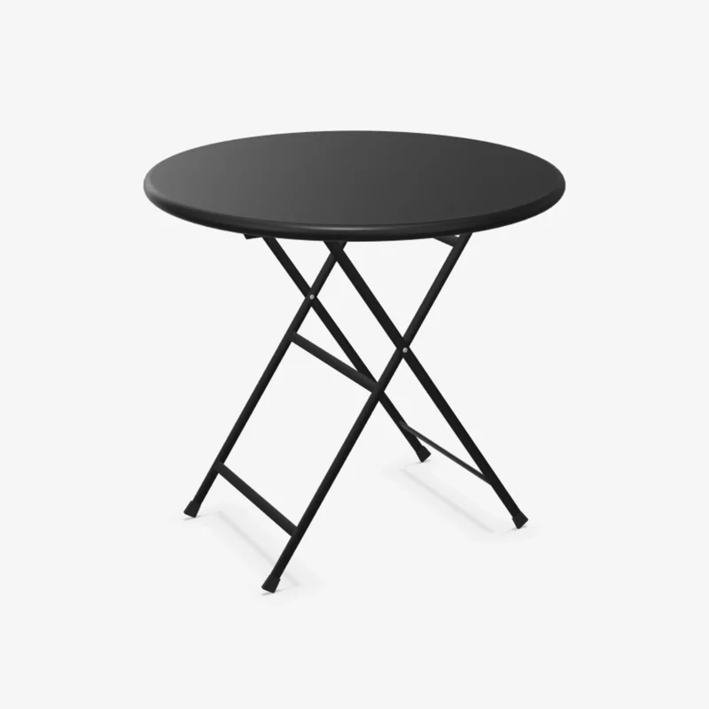 ARC EN CIEL - Table ronde pliante Ø80m
