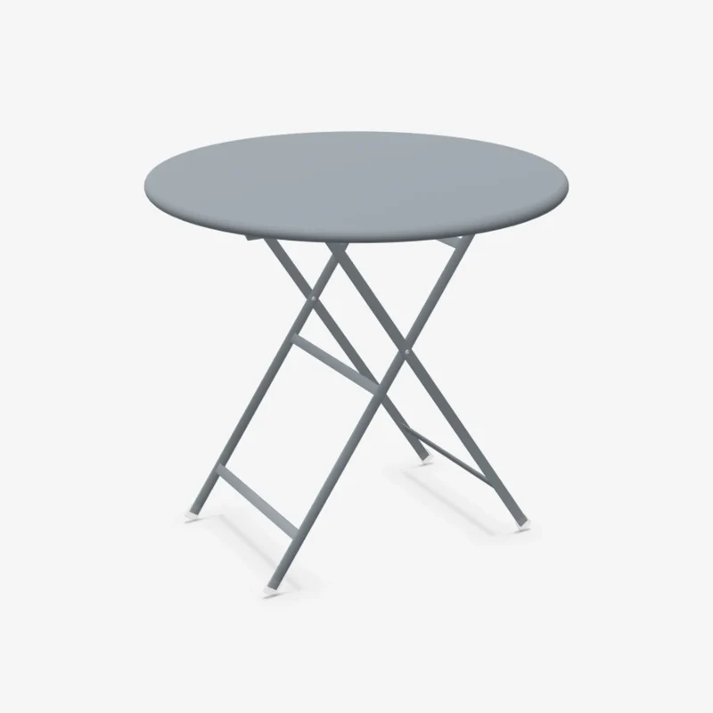 ARC EN CIEL - Table ronde pliante Ø80m