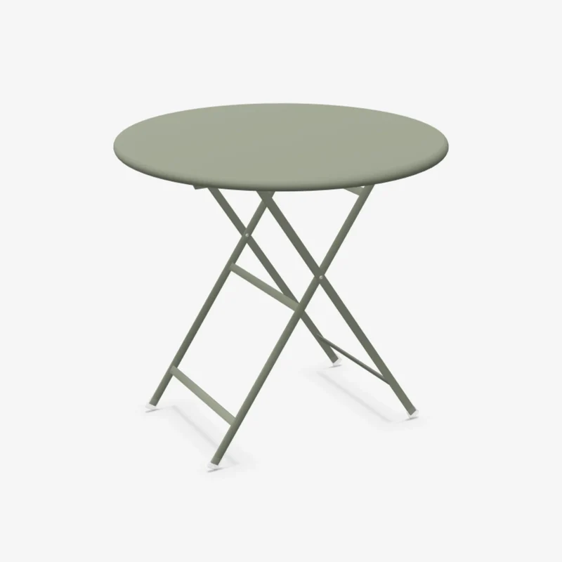 ARC EN CIEL - Table ronde pliante Ø80m