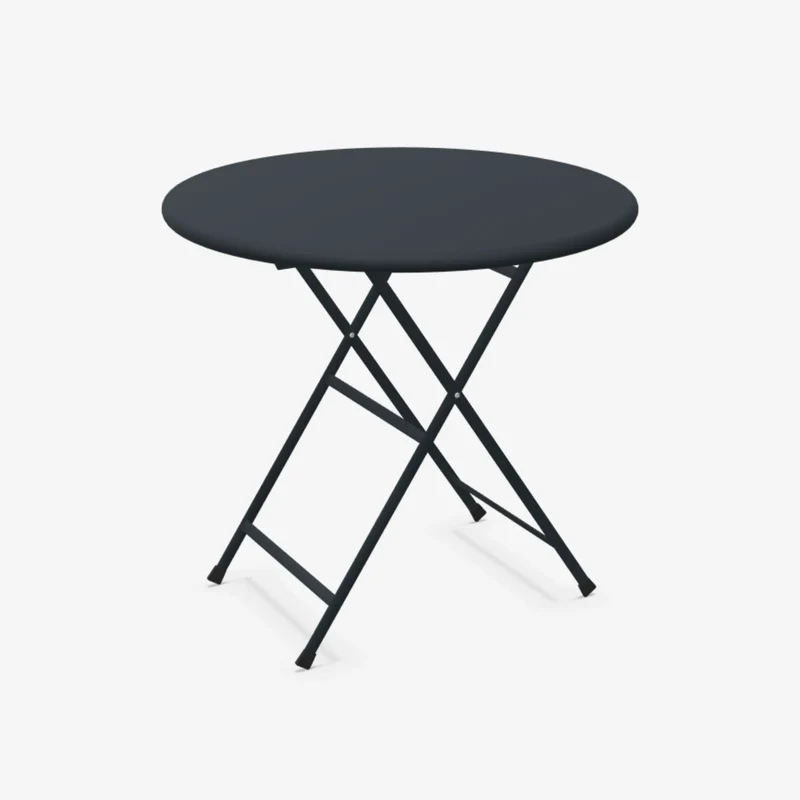 ARC EN CIEL - Table ronde pliante Ø80m