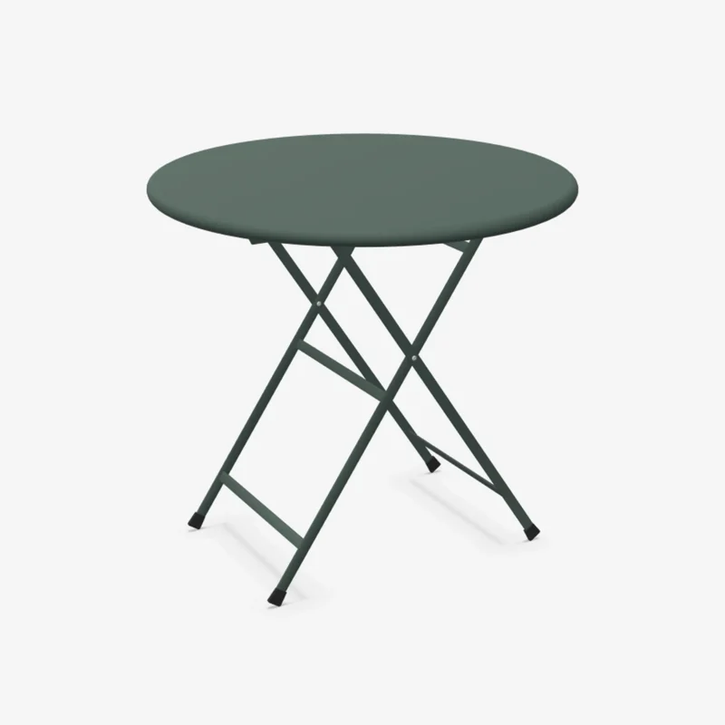 ARC EN CIEL - Table ronde pliante Ø80m