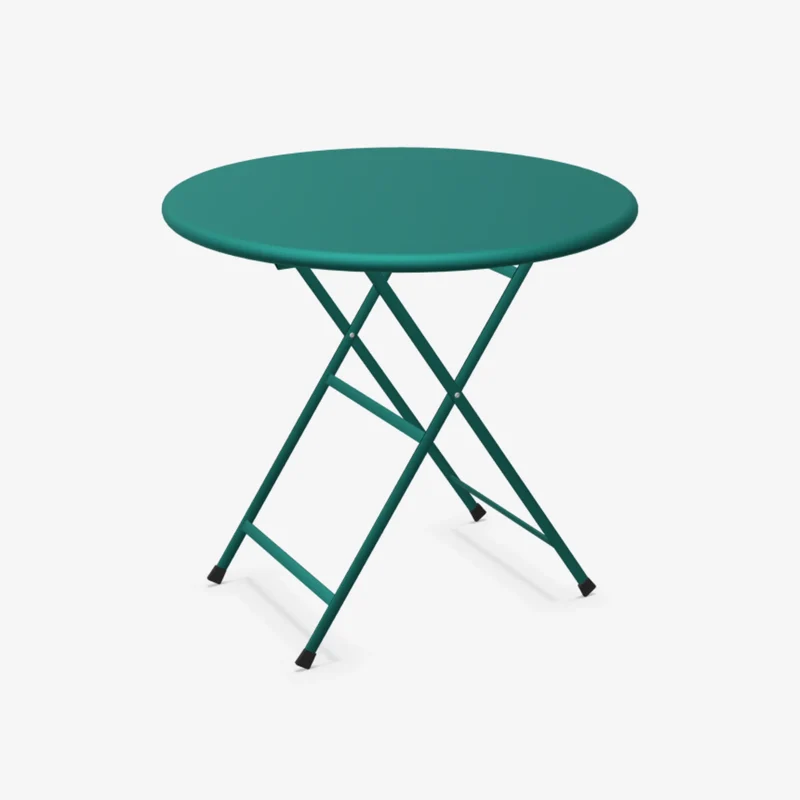 ARC EN CIEL - Table ronde pliante Ø80m