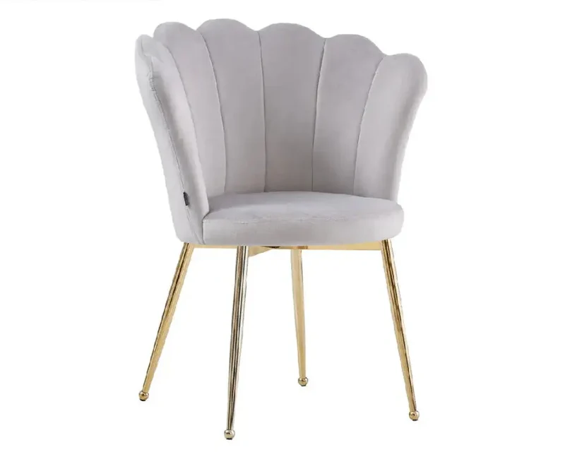 Chaise Coquillage - Chaise de salle à manger - Par lot de 2